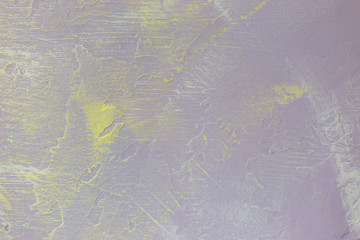 Colored wall with texture painted in pastel colors