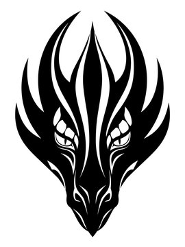Dragon face symbol