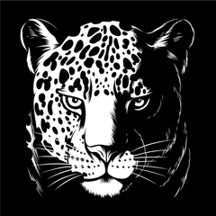Foto op Plexiglas Jaguar in darkness © Анна Богатырева
