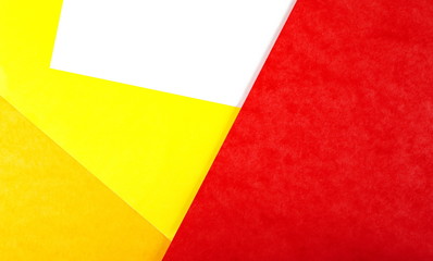 Color paper texture and background, isolated on white background