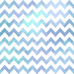Chevron seamless pattern - blue marble style