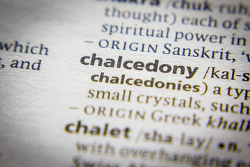 Word or phrase Chalcedony in a dictionary.
