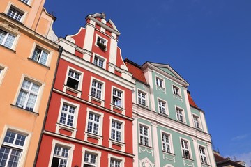 Fototapeta na wymiar Wroclaw Rynek square