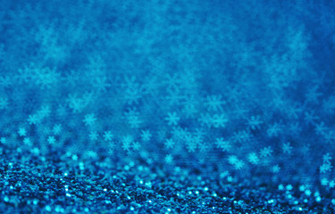 Happy holidays background with snowflakes.