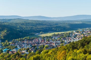 Blick über Bad Kissingen