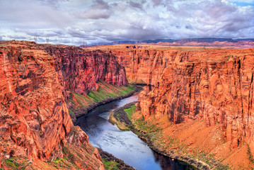 The Colorado River in Glen Canyon, Arizona