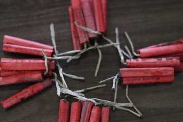 Pare of Diwali Crackers 