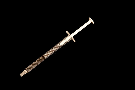 drawn 1ml syringe