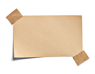 note paper blank sign tag label