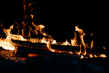 abstract blaze fire flame background