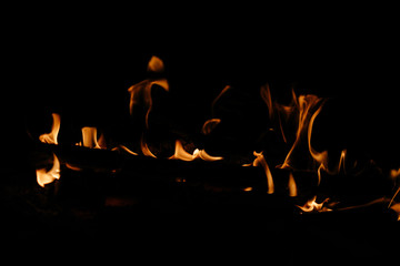 abstract blaze fire flame background