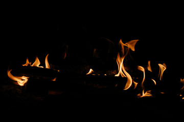 abstract blaze fire flame background