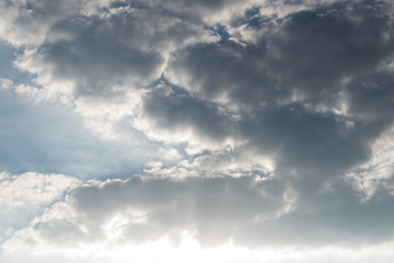  landscape of clouds on the blue sky in daytime