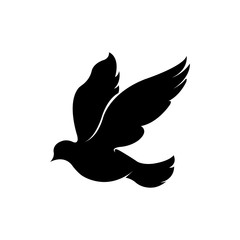 Pigeon, bird icon 
