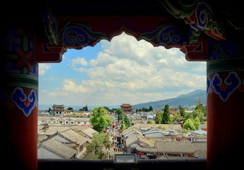 View of Dali, Yunnan, China