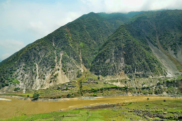 Nujiang valley. The Nujiang (known as the 'Salween' in Myanmar; its name in Chinese means ‘Raging River’) is the second-longest river in Southeast Asia and a Unesco World Heritage Site.