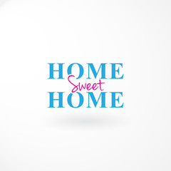Wordmark with Text Home Sweet Home