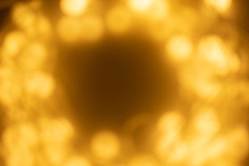 Obraz premium golden background with bokeh