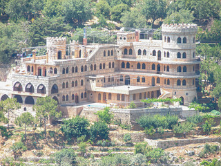 A view for Moussa Castle located in Der El Qamar in shouf district 
