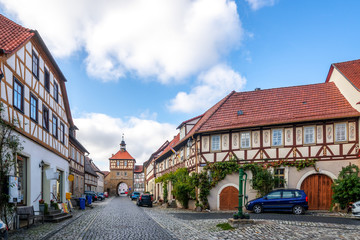 Fototapeta na wymiar Altstadt, Königsberg in Bayern, Deutschland 