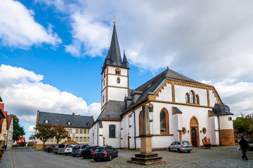 Kirche, Altstadt, Bad Staffelstein, Bayern, Deutschland