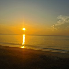 Fototapeta premium sunset at sea