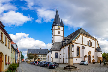 Kirche, Altstadt, Bad Staffelstein, Bayern, Deutschland