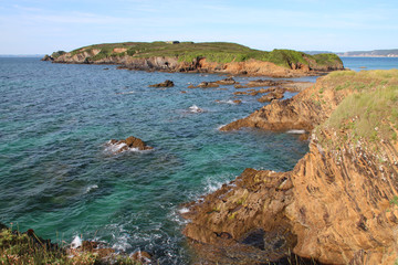 Fototapeta premium atlantic coast (aber) in crozon (brittany - france)