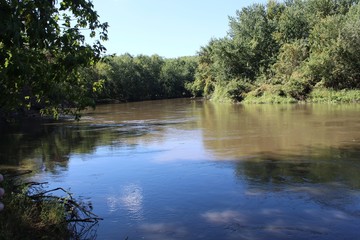Fototapeta na wymiar On the River 
