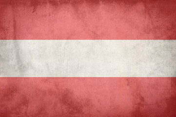 austria Grunge Flag