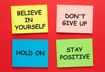 Positive Messages Sticky Notes