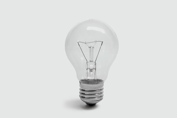 light bulb isolated on white background