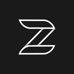 Modern logo initial letter Z for business company