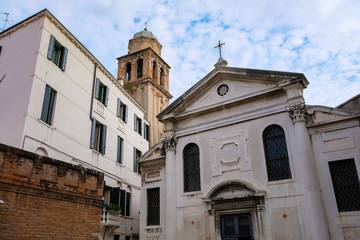 Fototapeta na wymiar ベネチア サン・シメオン・プロフェタ教会