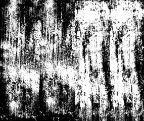 Vector brush srokes texture. Distressed uneven texture. Grunge background. Abstract vector illustration. Overlay to create interesting effect and depth. Black isolated on white background. EPS10.
