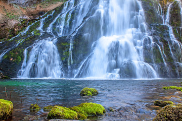 Fototapeta na wymiar Meine schönsten Wasserfälle