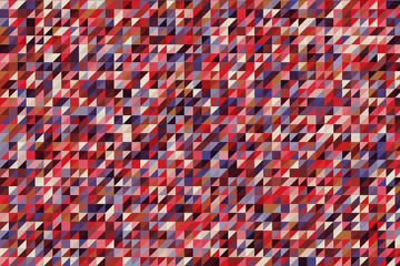 Fototapeta premium Color geometric background. Abstract geometric pattern. Oil painting flat style design. Texture for print, poster, and banner