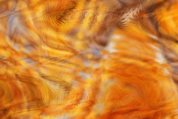 Golden and amber abstraction for texture and background