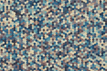 Color geometric background. Abstract geometric pattern. Oil painting flat style design. Texture for print, poster, and banner