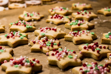 Baking Christmas Cookies
