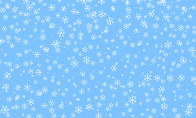 Snow pattern. Vector illustration.
