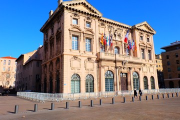 Fototapeta na wymiar Marseille City Hall, France