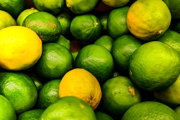 Macro Photo food citrus fruit lime. Texture juicy green tropical lime fruit