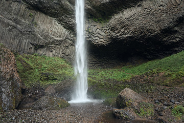 Latourell Falls in the Columbia River Gorge near Portland in Oregon.