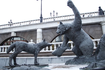 Naklejka premium Moscow, Russia