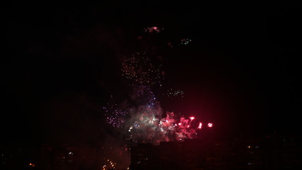 Night fireworks