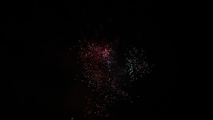 Night fireworks