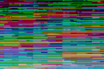 Pixel pattern of a digital glitch / Abstract background, pattern of a digital glitch.