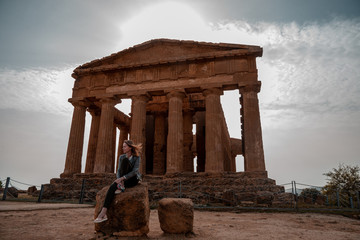 women in Agrigento sicily