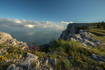 view from the mountain